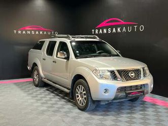 nissan navara 3.0 v6 dci 231 ch double cab / 4 pneus neuf / camera de recul