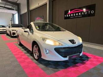 peugeot 308 cc 2.0 hdi 16v 140 cv féline + radar de recul + régulateur + feux automatiques