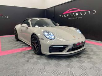 porsche 911 carrera cabriolet 992 4 cabriolet 3.0i 480 pdk gts malus paye