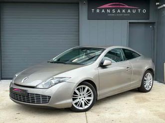 renault laguna coupe 2.0 dci 180 initiale gt 4control / bose / cuir / régulateur et limiteur de vitesse / radar