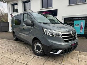 renault trafic cabine approfondie l1h1 3000 kg blue dci 150 edc grand confort / sieges chauffants / carplay / entretien renault