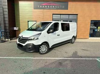 renault trafic fourgon cabine approfondie l2h1 1300 kg dci 120ch /amenagee