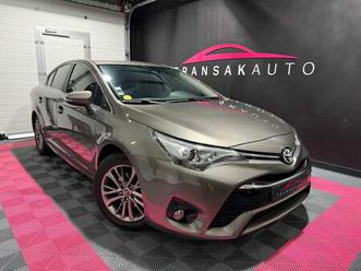 toyota avensis business 112 d-4d active pro - 4 pneus neufs - entretien complet toyota