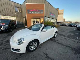 volkswagen coccinelle cabriolet 1.6 tdi 105 fap vintage pack gsr / sport / turbo gauge / radar de stationnement av-ar /