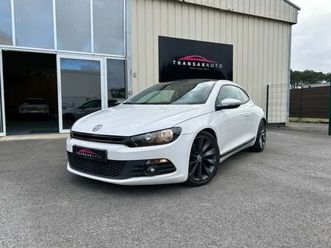 volkswagen scirocco 2.0 tdi 170 fap carat / camera de recul / bluetooth / sieges chauffants