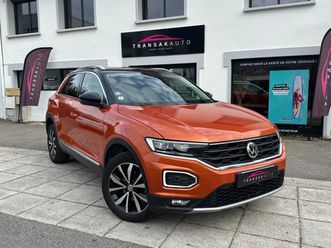 volkswagen t-roc 1.0 tsi 115 start/stop bvm6 lounge camera de recul