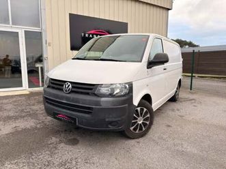 volkswagen transporter fourgon gn vitre cb 2.0 tdi 140 fap 2.8t business line / aménagé / bleutooth / distribution ok