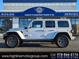 used 2024 jeep wrangler 4xe high altitude