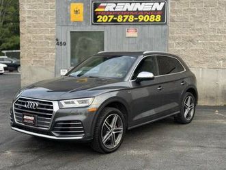 2018 audi sq5 3.0t quattro premium plus