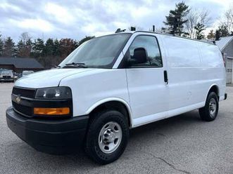 2021 chevrolet express 2500 cargo van nice storage bins ladder rack