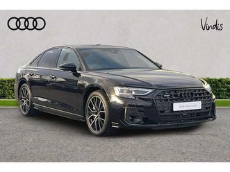 audi a8 60 tfsi e quattro black edition 4dr tiptronic saloon 2025, 614 miles, £72162 - 32996136 - exchangeandmart.co.uk