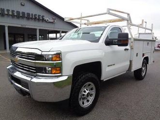 2018 chevy silverado 3500hd w/8' service body