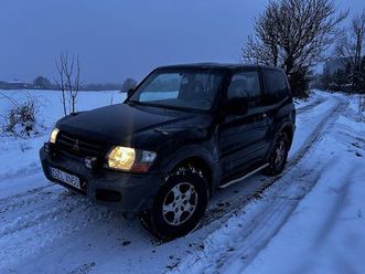 mitsubishi pajero 3,2 did offroad do lasu michów • olx.pl