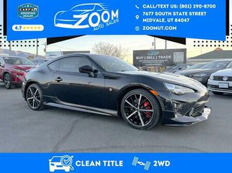 used 2019 toyota 86 trd se