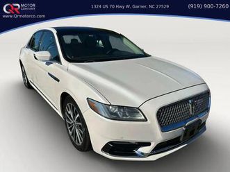 used 2017 lincoln continental select