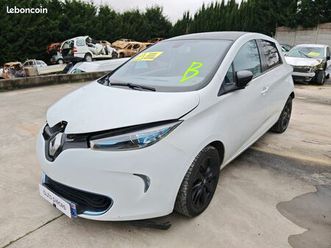renault zoé accidentée