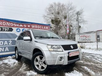 suzuki grand vitara 1.9 diesel//2006//4x4//skory//hak//zamiana wroclaw fabryczna • olx.pl