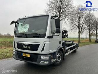 man tgl 12/250|haakarm|kraan|automaat|containers|smart tacho — vrachtwagens — marktplaats