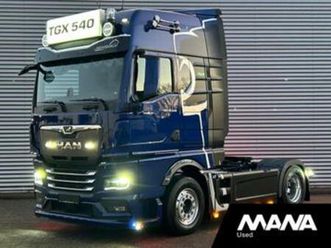 man tgx gx 18.540 4x2 ll alcoas alcantara/leder retarder 2xt — vrachtwagens — marktplaats