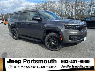 new 2025 jeep wagoneer l series ii carbide 4x4