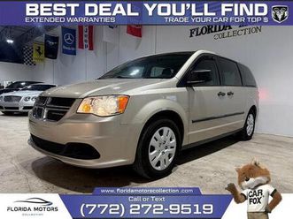 2015 dodge grand caravan avp/se