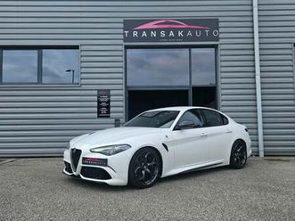 alfa romeo giulia 2.9 v6 510 ch quadrifoglio / boite manuelle/ pack carbone