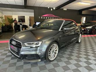 audi a3 cabriolet 40 tfsi 190 s tronic 7 s line plus