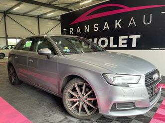 audi a3 sportback 40 tdi 184 s tronic 7 quattro design luxe avec carplay/androidauto + bang&olufsen + sièges avant electrique chauffants