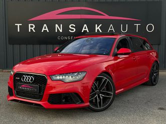 audi rs6 avant v8 4.0 tfsi 560 quattro tiptronic 8 full options / ligne miltek / full options