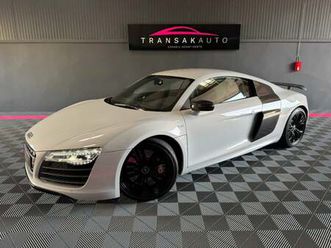 audi r8 v10 plus 5.2 fsi 550 quattro s tronic 7 / bang & olufsen / caméra / sièges baquets / suivi audi