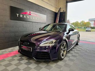 audi tt rs plus coupe 2.5 tfsi 360 quattro s tronic - carvertical ok