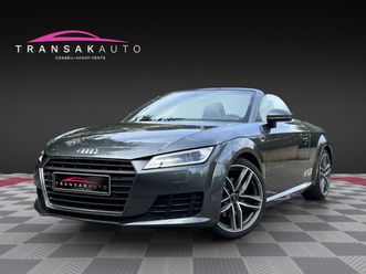audi tt roadster 1.8 tfsi 180 s tronic 7 s line / suivi complet / virtual cockpit...