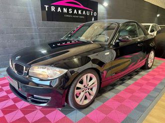 bmw serie 1 cabriolet e88 120d 177 ch luxe