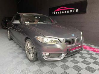 bmw serie 2 cabriolet f23 228i 245 ch luxury a