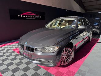 bmw serie 3 f30 335i 306cv luxury / boite automatique / toit ouvrant / interieur cuir beige