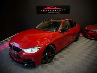 bmw serie 3 f30 lci 340i xdrive 326 ch m sport a - véhicule français - harman kardon - ciel étoilés - carplay - radar av/ar