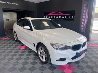 bmw serie 3 gran turismo f34 330d xdrive 258 ch m sport a. toit ouvrant / caméra de recul / hayon électrique / défauts carrosserie refait /