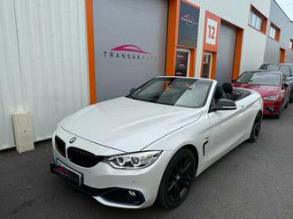 bmw serie 4 cabriolet f33 428i 245 ch sport a / tout a jour entretien