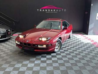 bmw serie 8 850 ia v12 5l / faible kilometrage / vidange boite et pont faite / toit ouvrant et sieges electriques / livraison possible