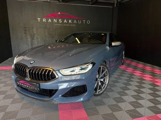 bmw serie 8 coupe g15 m850i xdrive 530 ch bva8 m performance / pack crystal / sieges chauffants ventiles / suivi bmw / rien a prevoir