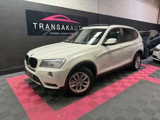 bmw x3 f25 sdrive18d 143ch executive / toit ouvrant / attelage / origine france