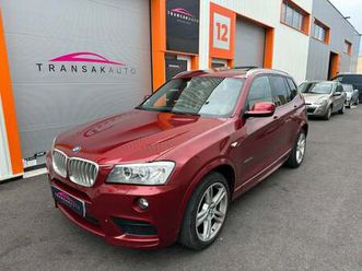 bmw x3 f25 xdrive30d 258ch pack m sport design steptronic *boite automatique