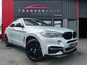bmw x6 f16 m50d m performance 381ch * pack m perofrmance / harman kardon / apple carplay / pack carbonne*