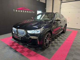 bmw x6 g06 m50d 400 ch bva8 m performance / garantie dec 2026 / full entretien bwm / to / son b&w / aff tete haute / attelage elec