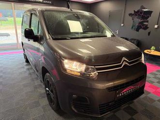 citroen berlingo fourgon van van m 650 bluehdi 130 s&s eat8 driver utilitaire entretien exclusif citroen