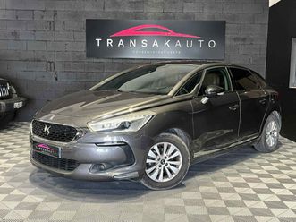 ds ds5 bluehdi 120 s&s eat6 so chic//siege cuir electrique//tete haute//toit pano