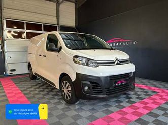 citroen jumpy fourgon 2.0 bluehdi 120 + attelage