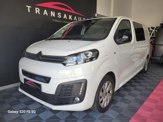 citroen jumpy fourgon e- 100 kw (136 ch) batterie 75 kwh club rare 6 places carte grise !