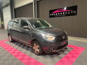 dacia lodgy sce 100 7 places silver line + climatisation + régulateur et limiteur