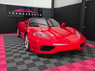 ferrari 360 spider 3.6 spider f1 2d 294kw
